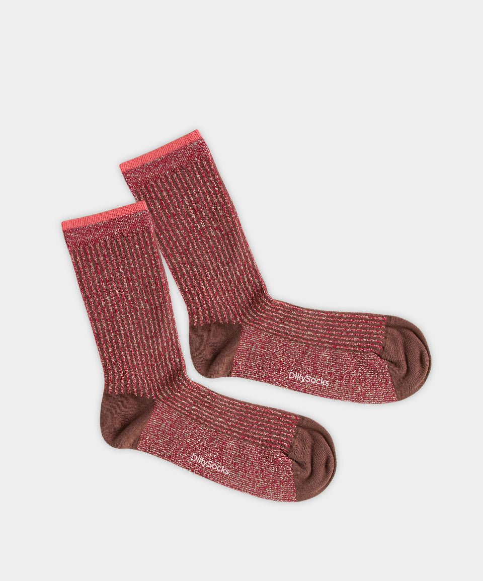 Damensocken Fire Glitter von DillySocks