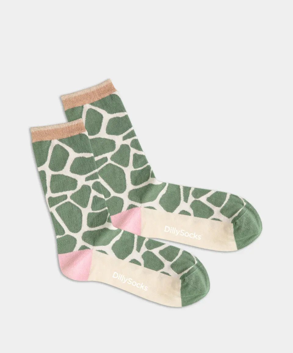 Damensocken Jungle Giraffe von DillySocks