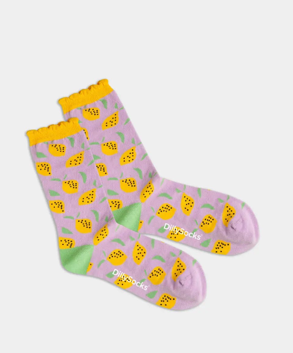 Damensocken Lavender Lemon von DillySocks