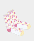 Damensocken Pink Arc Assembly von DillySocks