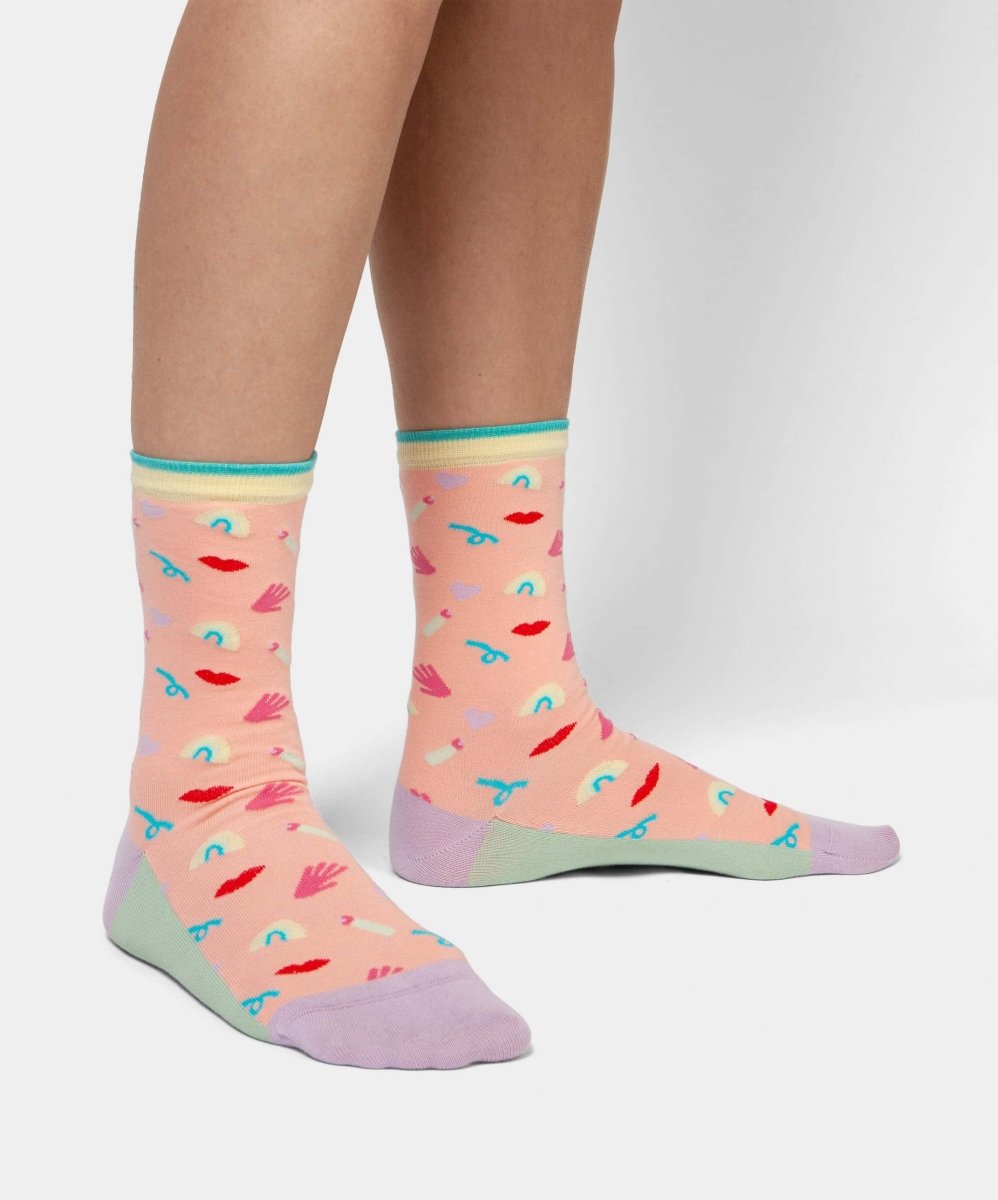Damensocken Rainbow Pantomime von DillySocks
