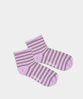 Damensocken Stripy Lilac Tones von DillySocks