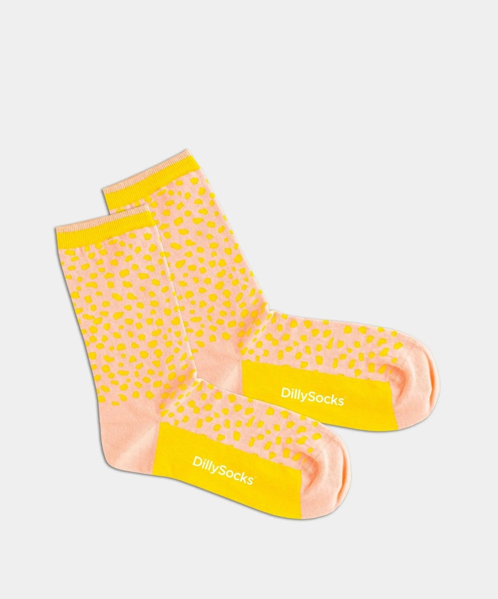 Damensocken Sunshine Leopard von DillySocks