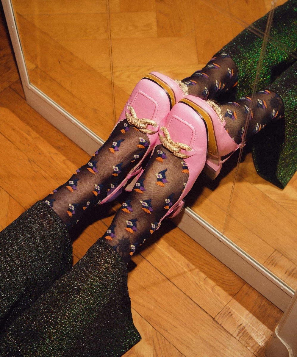Damensocken Tiny Flower Bouquet von DillySocks