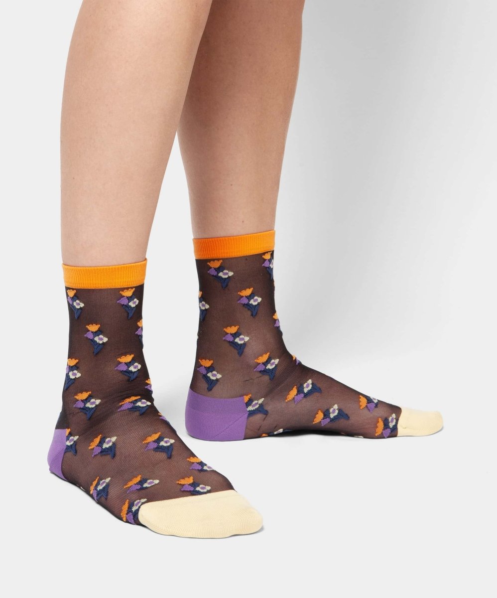 Damensocken Tiny Flower Bouquet von DillySocks