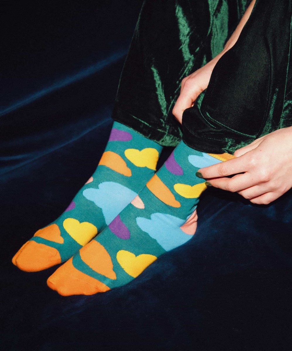 Damensocken Wobble Fields von DillySocks