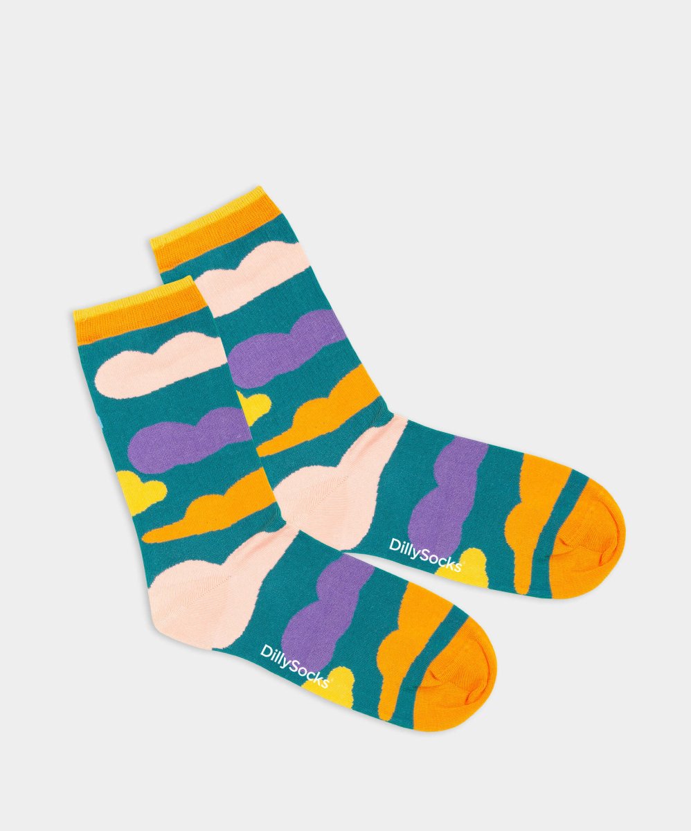Damensocken Wobble Fields von DillySocks