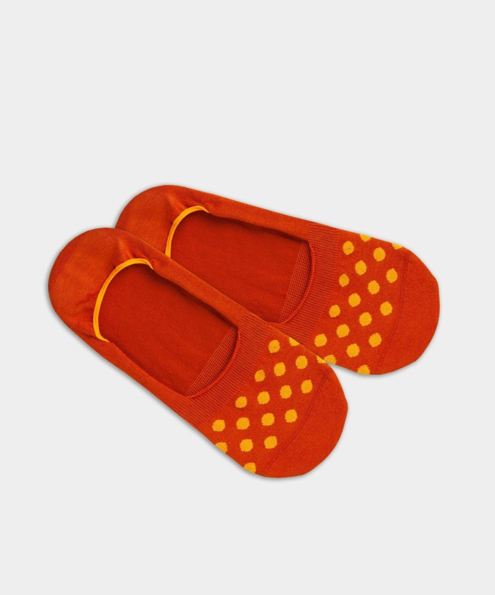 Füsslinge Hidden Apricot Dots von DillySocks