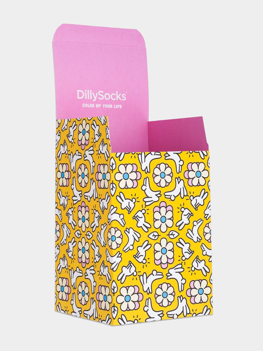 Geschenkverpackung Geschenkverpackung Easter Bloom (für 3 - 4 Paar, zum Selberbefüllen) von DillySocks