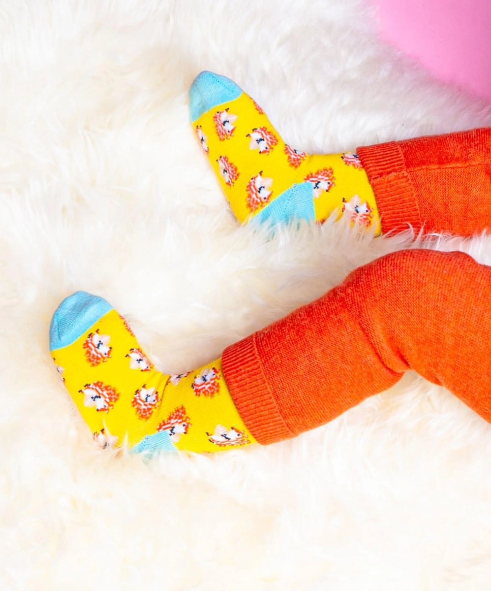 Kindersocken Frau Eichhörnchen von DillySocks