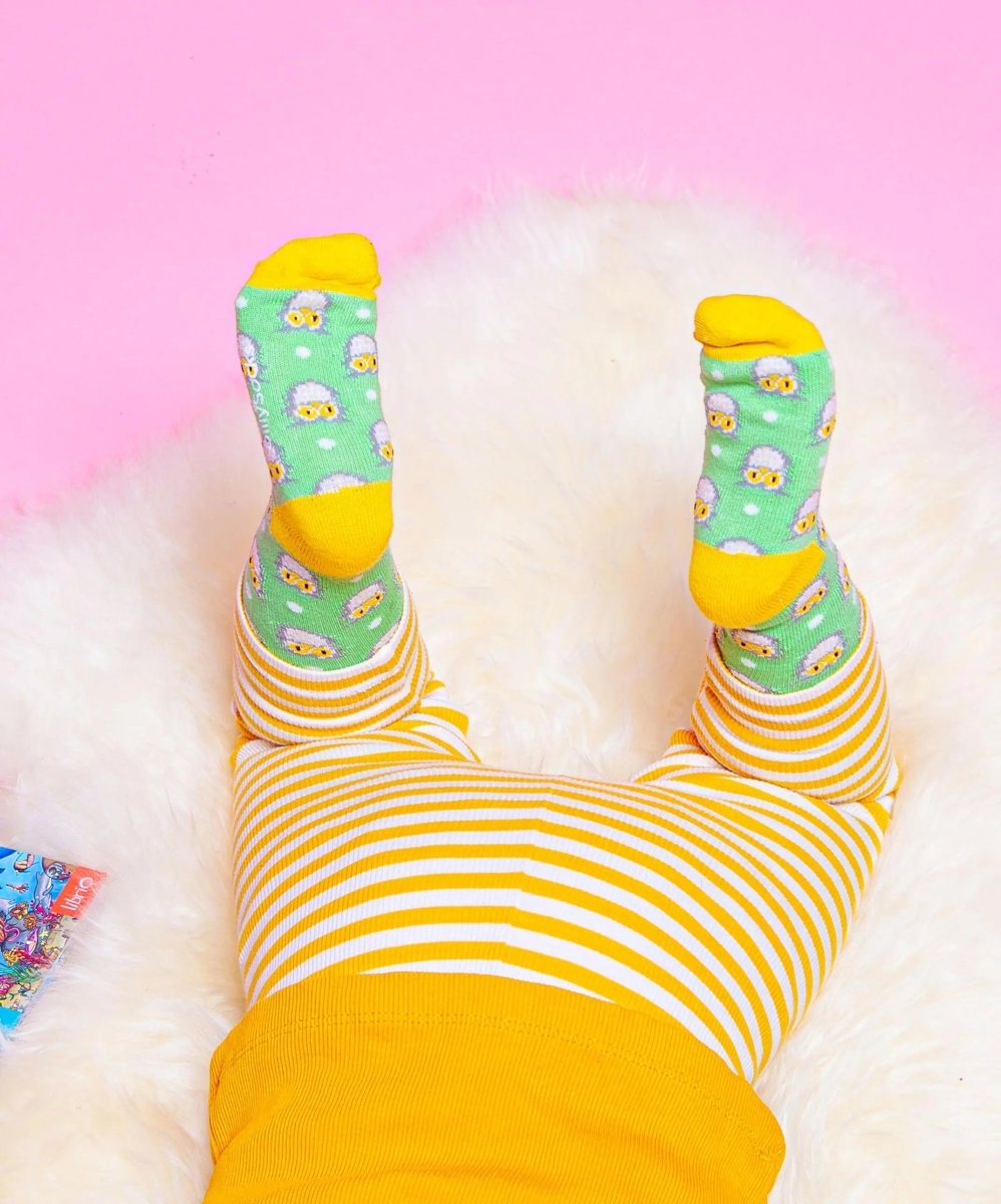 Kindersocken Frau Eule von DillySocks