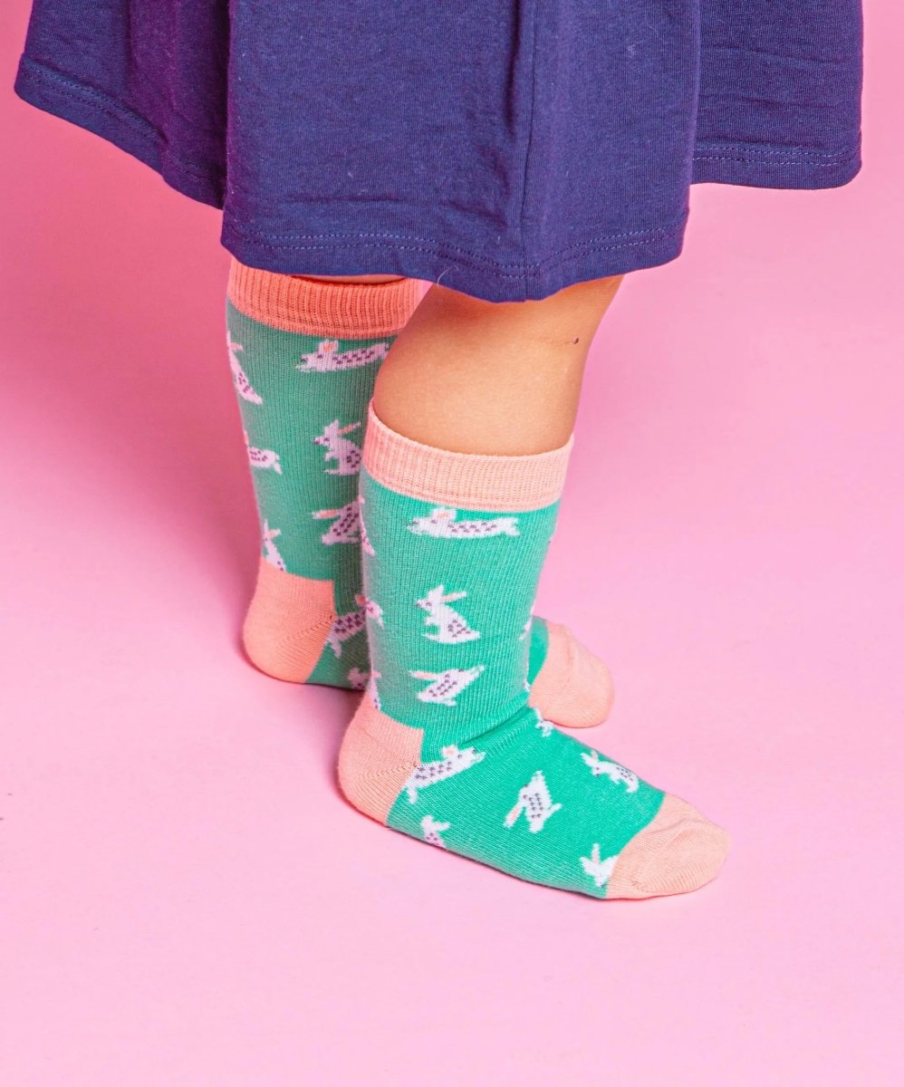 Kindersocken Hasenbande von DillySocks