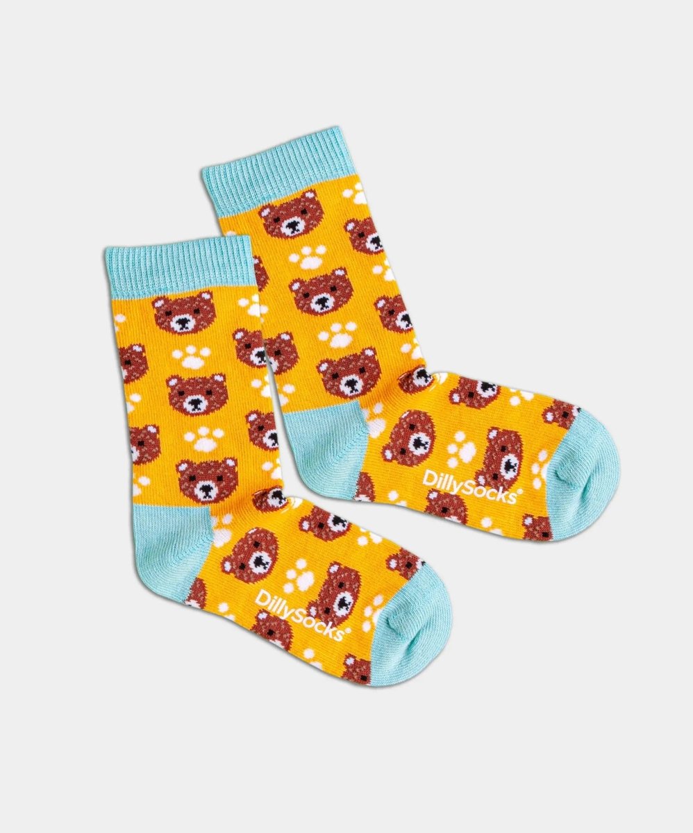 Kindersocken Herr Bär von DillySocks