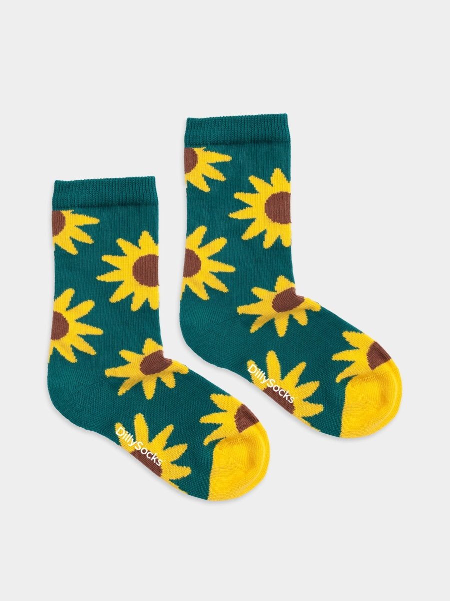 Kindersocken Lil Blooming Sunflower von DillySocks