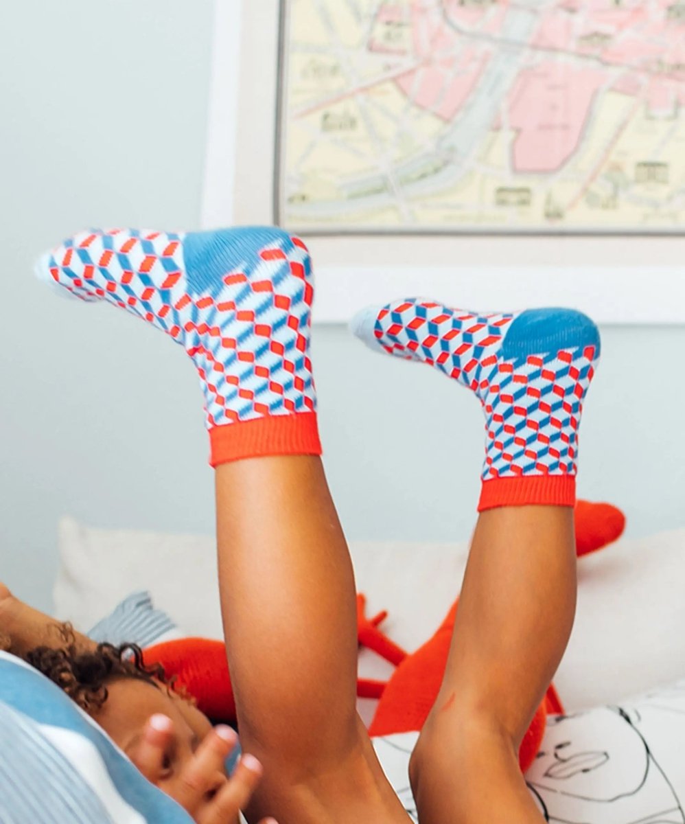 Kindersocken Lil Blue Dice von DillySocks