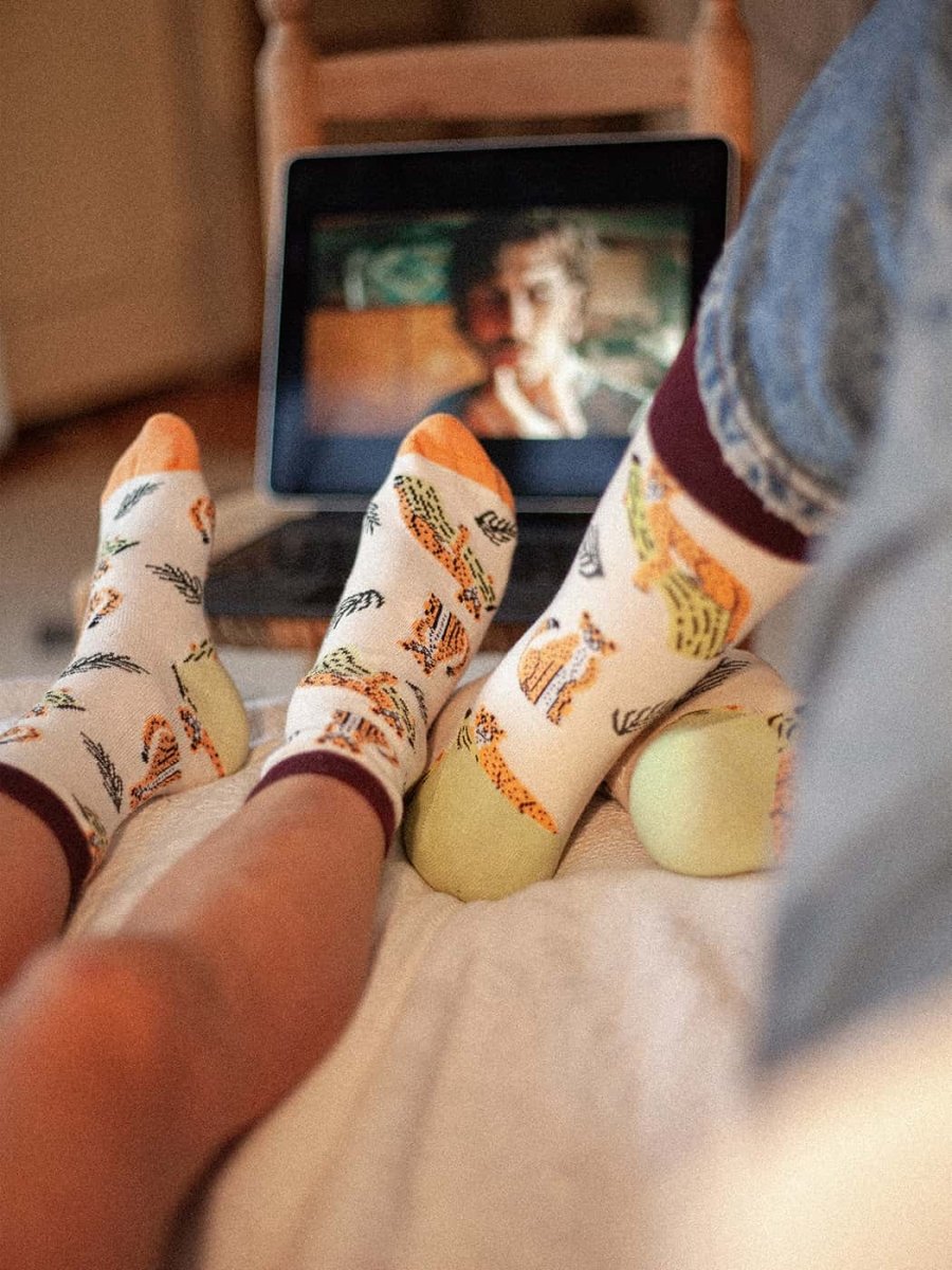 Kindersocken Lil Chillaxing Cat von DillySocks