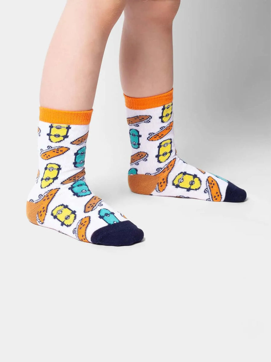 Kindersocken Lil Colorful Skates von DillySocks