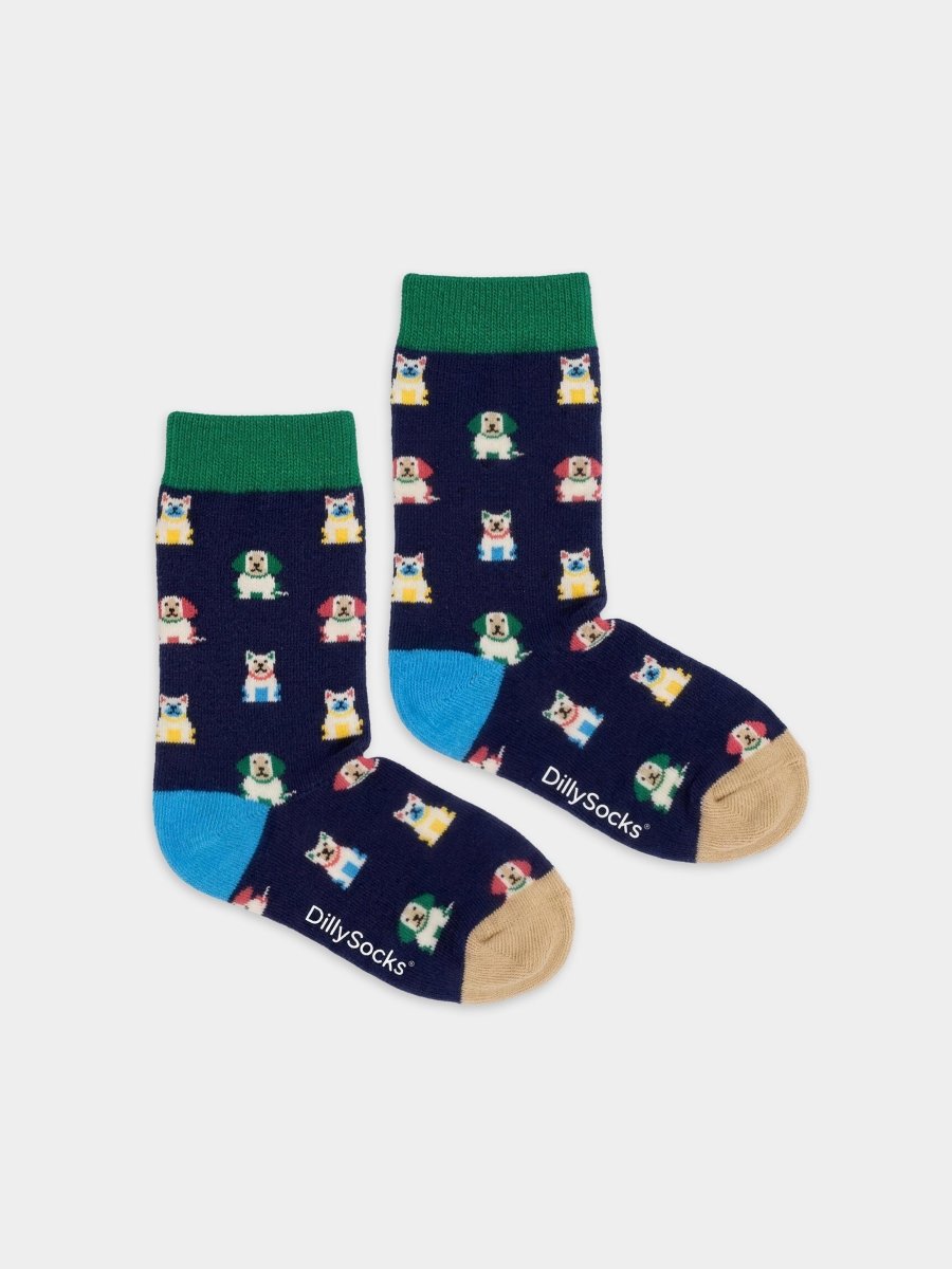 Kindersocken Lil Dog Society von DillySocks