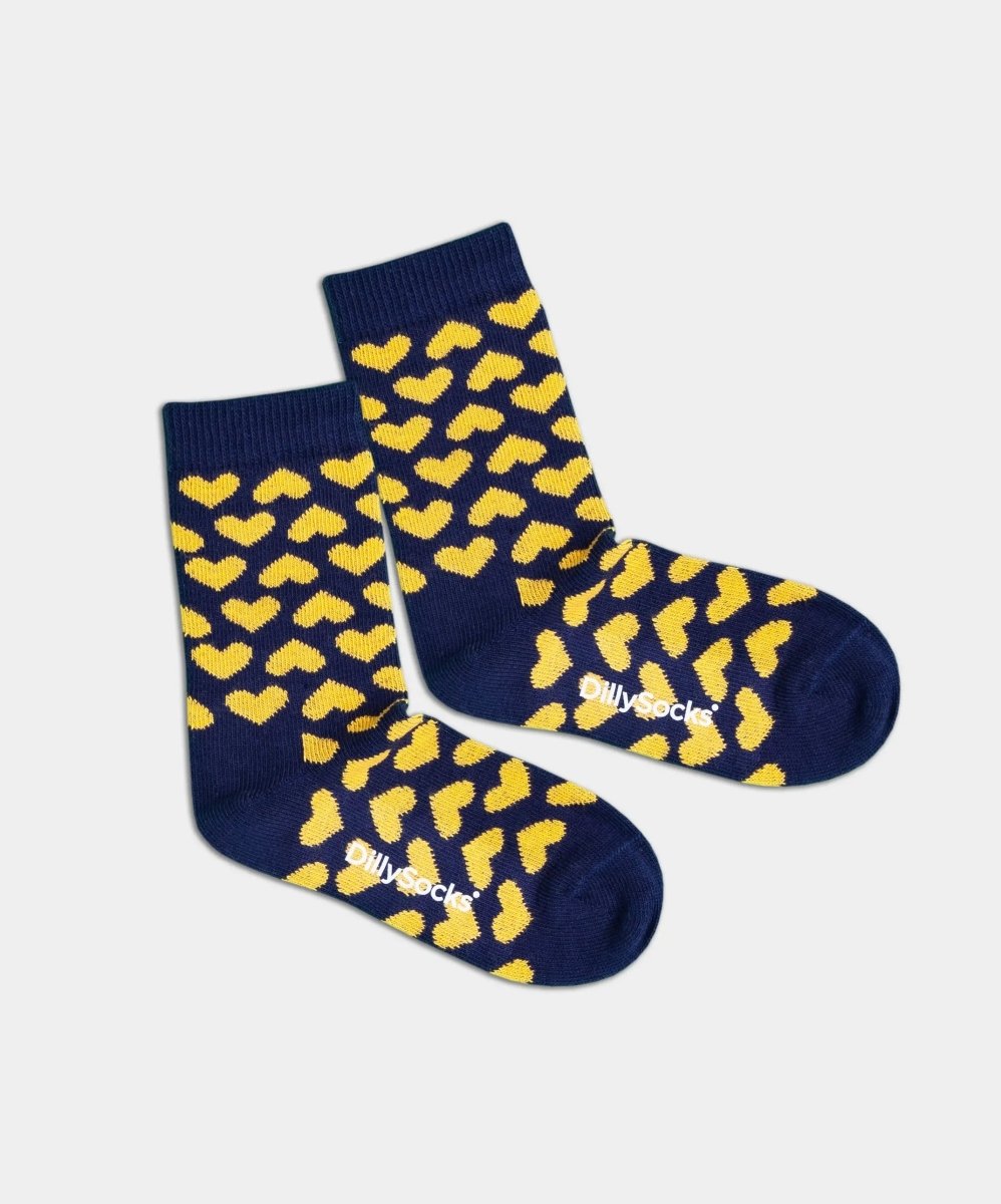 Kindersocken Lil Heart Blues von DillySocks