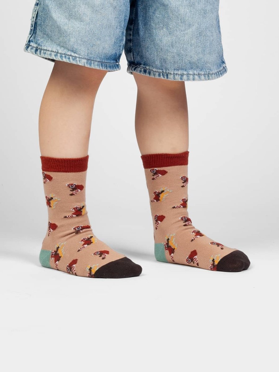 Kindersocken Lil Panthera Roter Panda von DillySocks