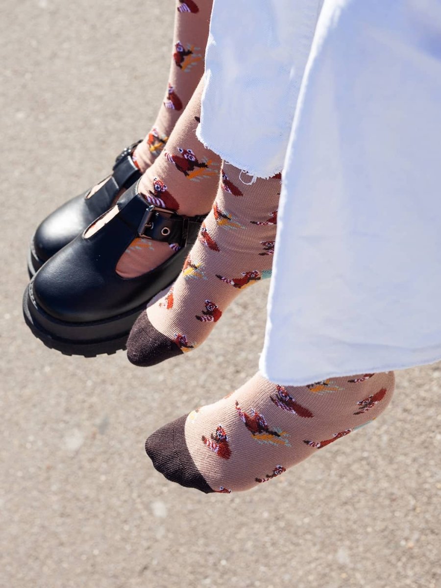 Kindersocken Lil Panthera Roter Panda von DillySocks