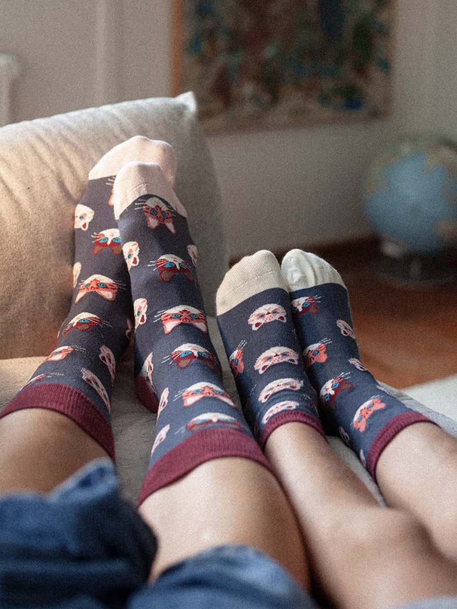 Kindersocken Lil Sky Kitten von DillySocks