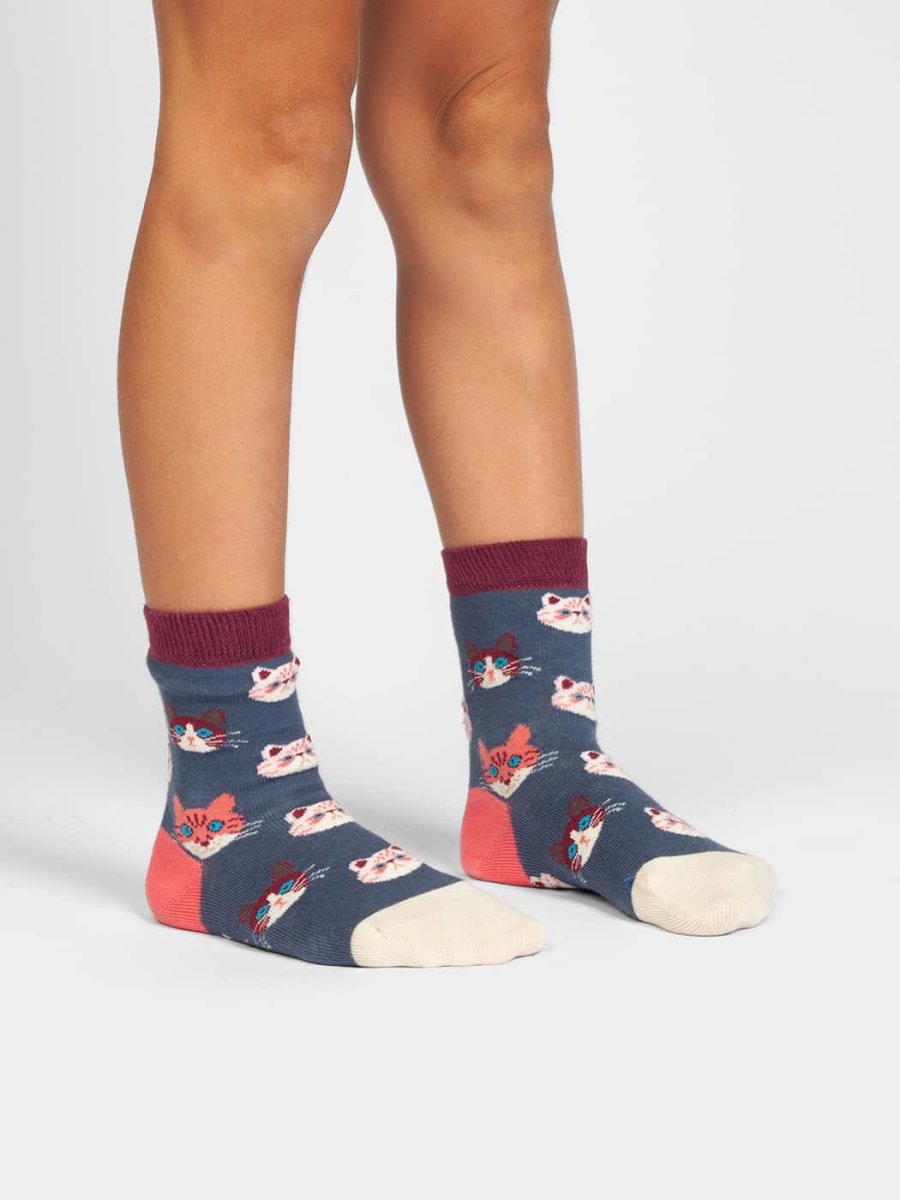 Kindersocken Lil Sky Kitten von DillySocks