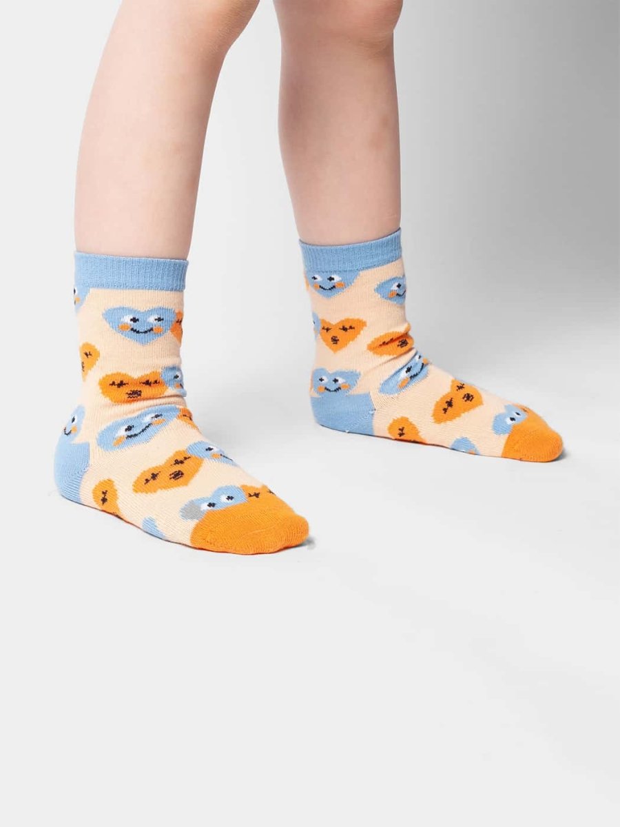Kindersocken Lil Smiling Hearts von DillySocks