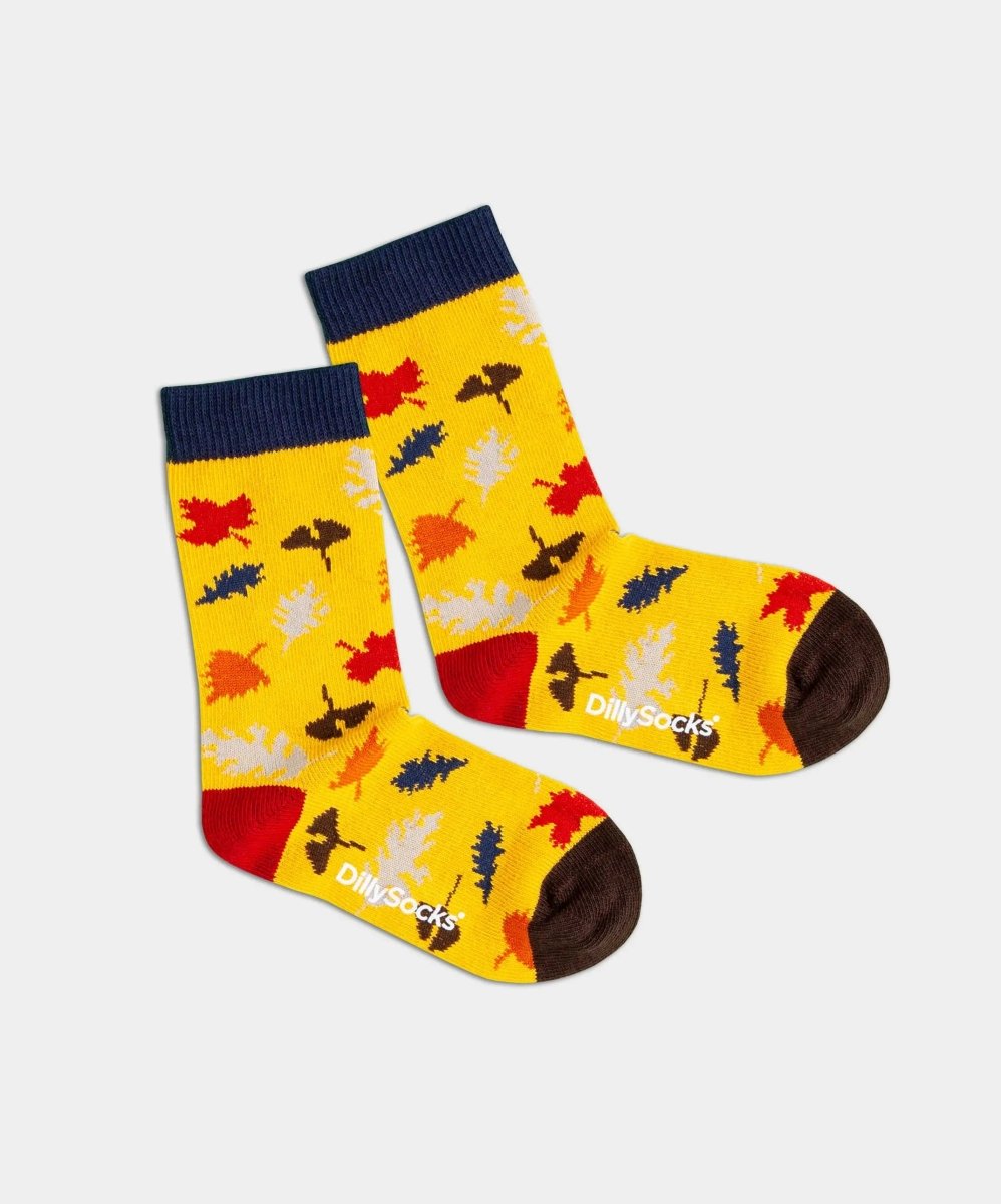 Kindersocken Lil Sun Leaves von DillySocks