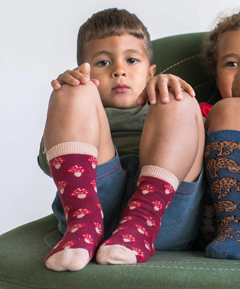 Kindersocken Lil Toxic Shrooms von DillySocks