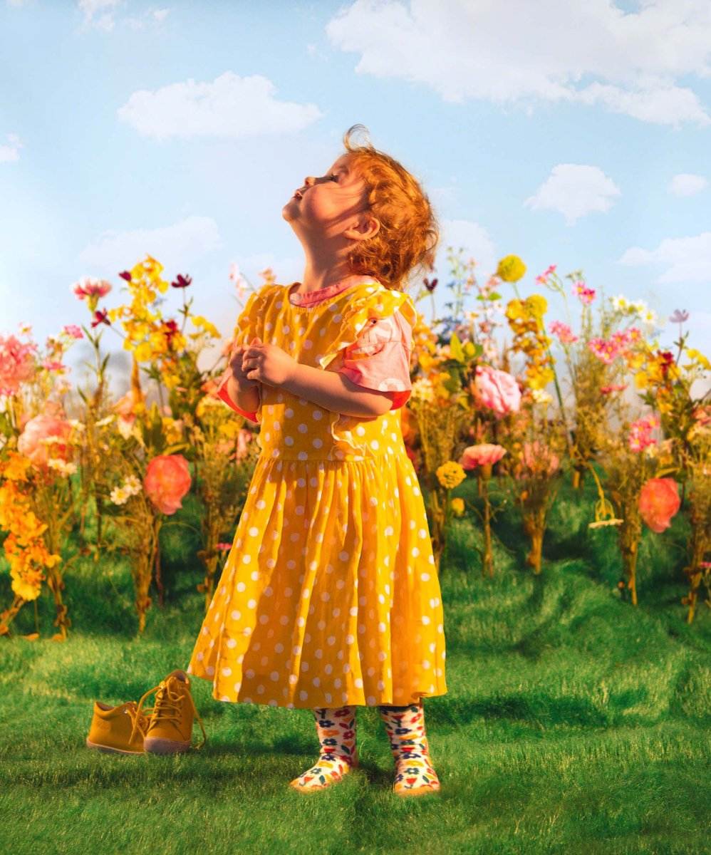 Kindersocken Lil White Meadow von DillySocks