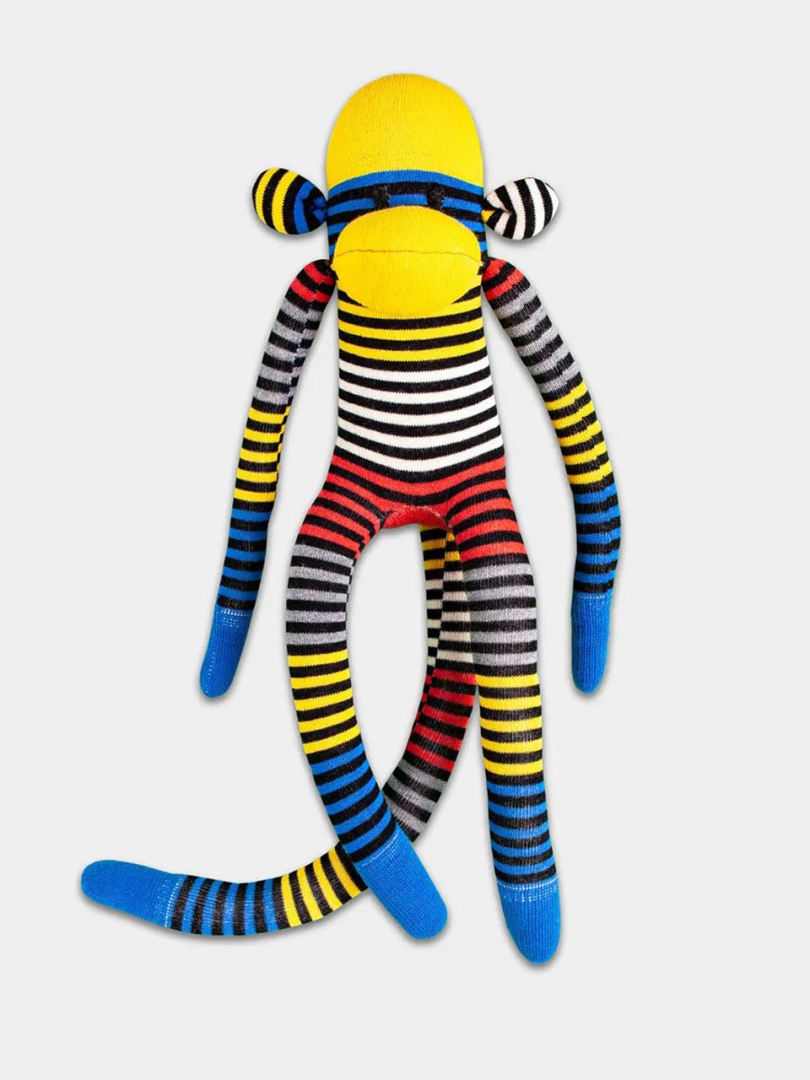 Kuscheltiere Four Color Ring Monkey von DillySocks