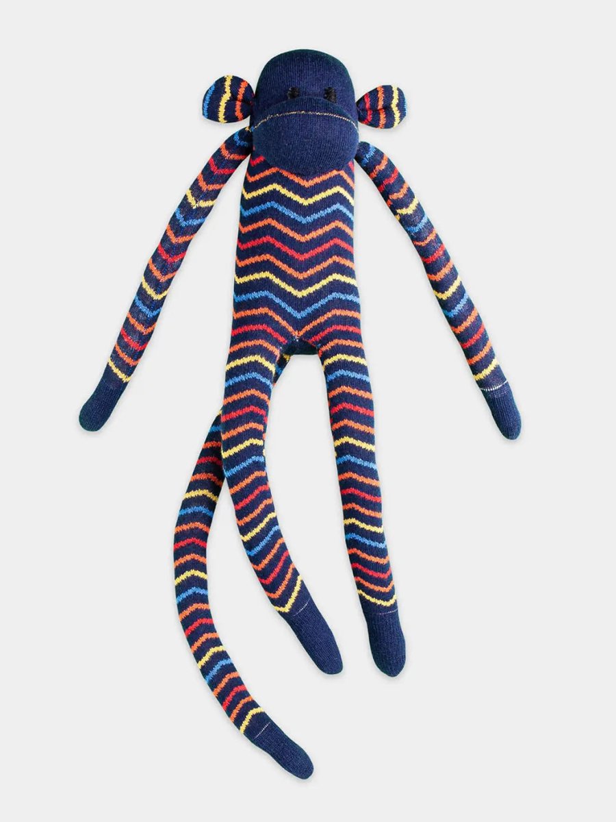 Kuscheltiere Square Contrast Monkey von DillySocks