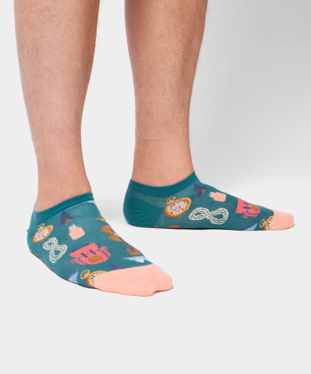 Abenteuerliche bunte Socken für einen lustigen Kurztrip