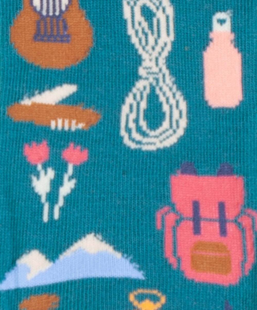 Abenteuerliche Socken für lustige Kurztrips