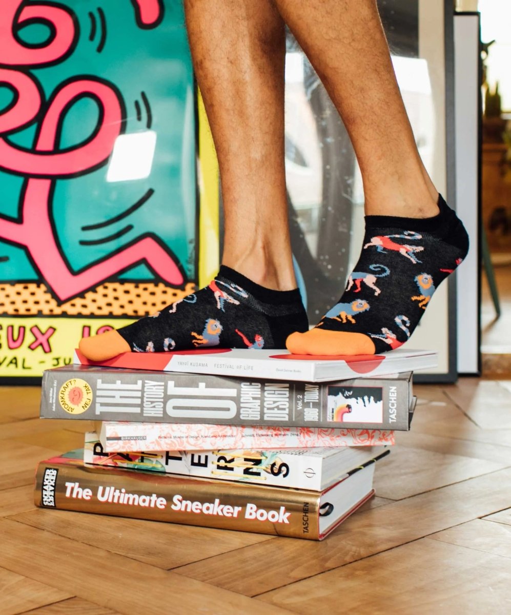 Sneakersocken Short Baboon von DillySocks