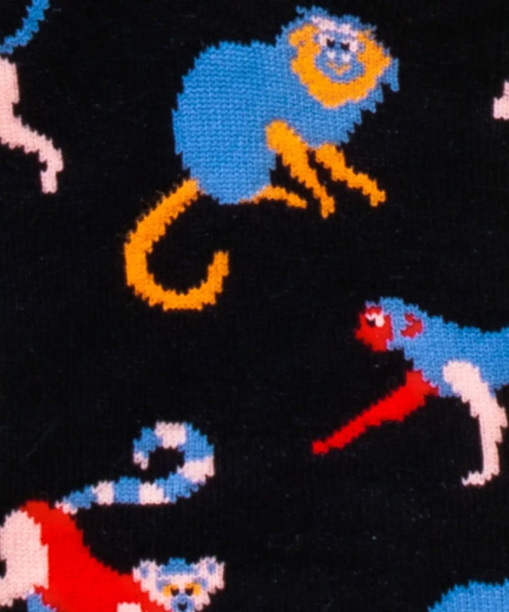 Sneakersocken Short Baboon von DillySocks