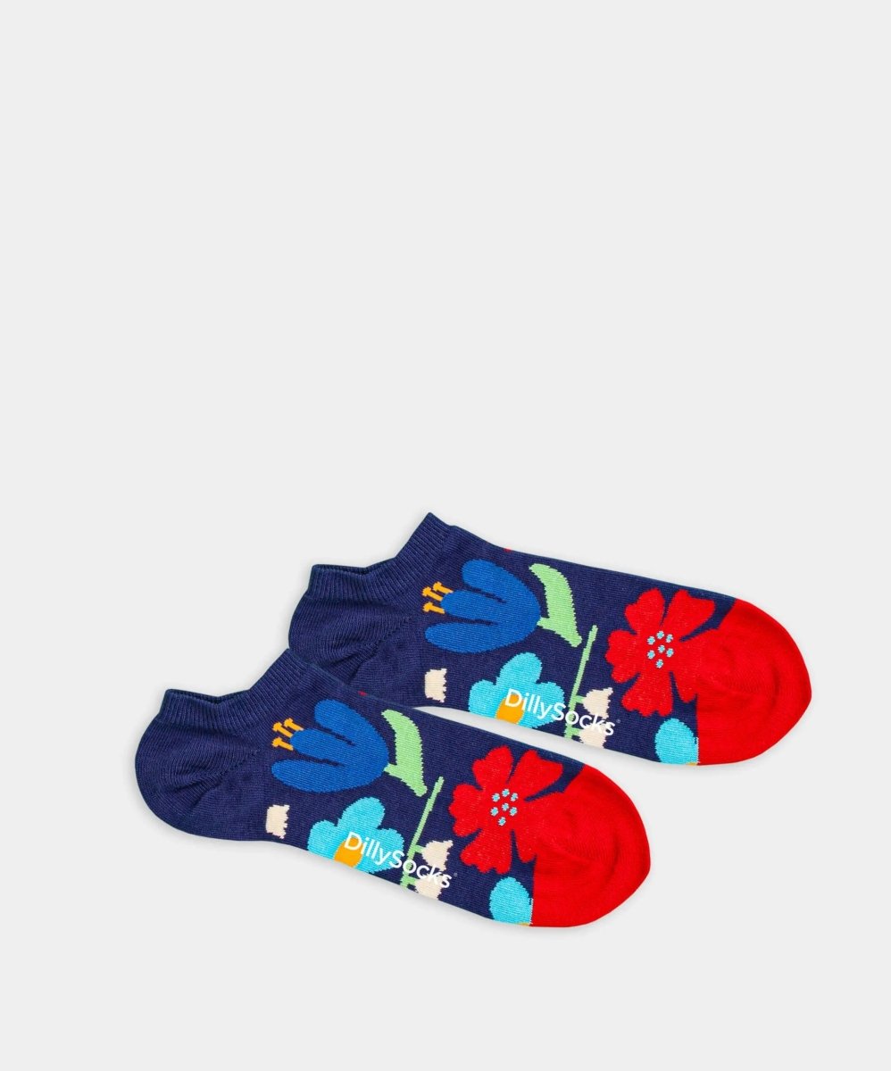 Sneakersocken Short Bouquet von DillySocks