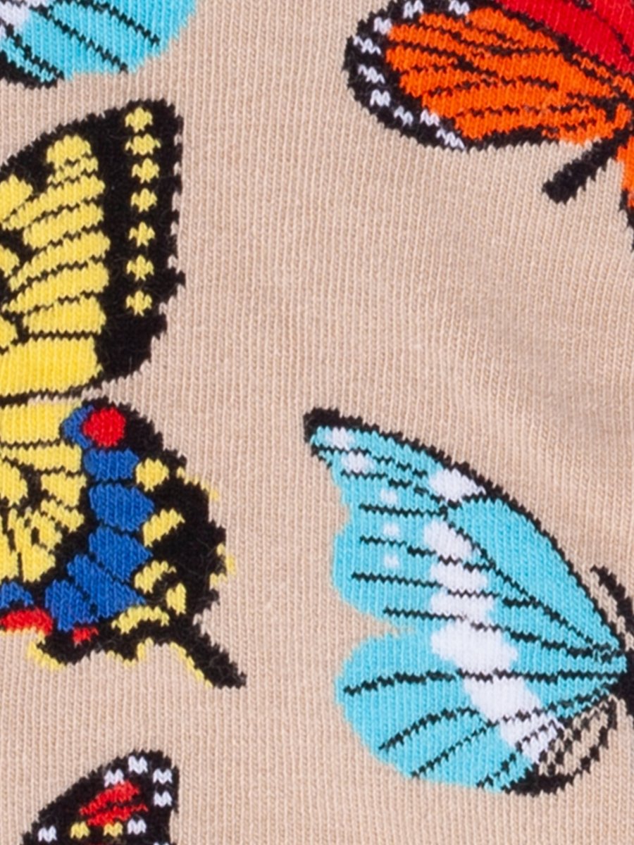 Sneakersocken Short Butterfly Bloom von DillySocks