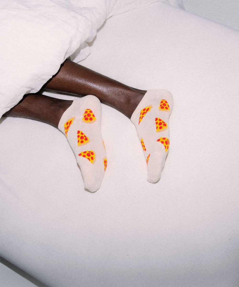 Sneakersocken Short Cheesy Crust von DillySocks