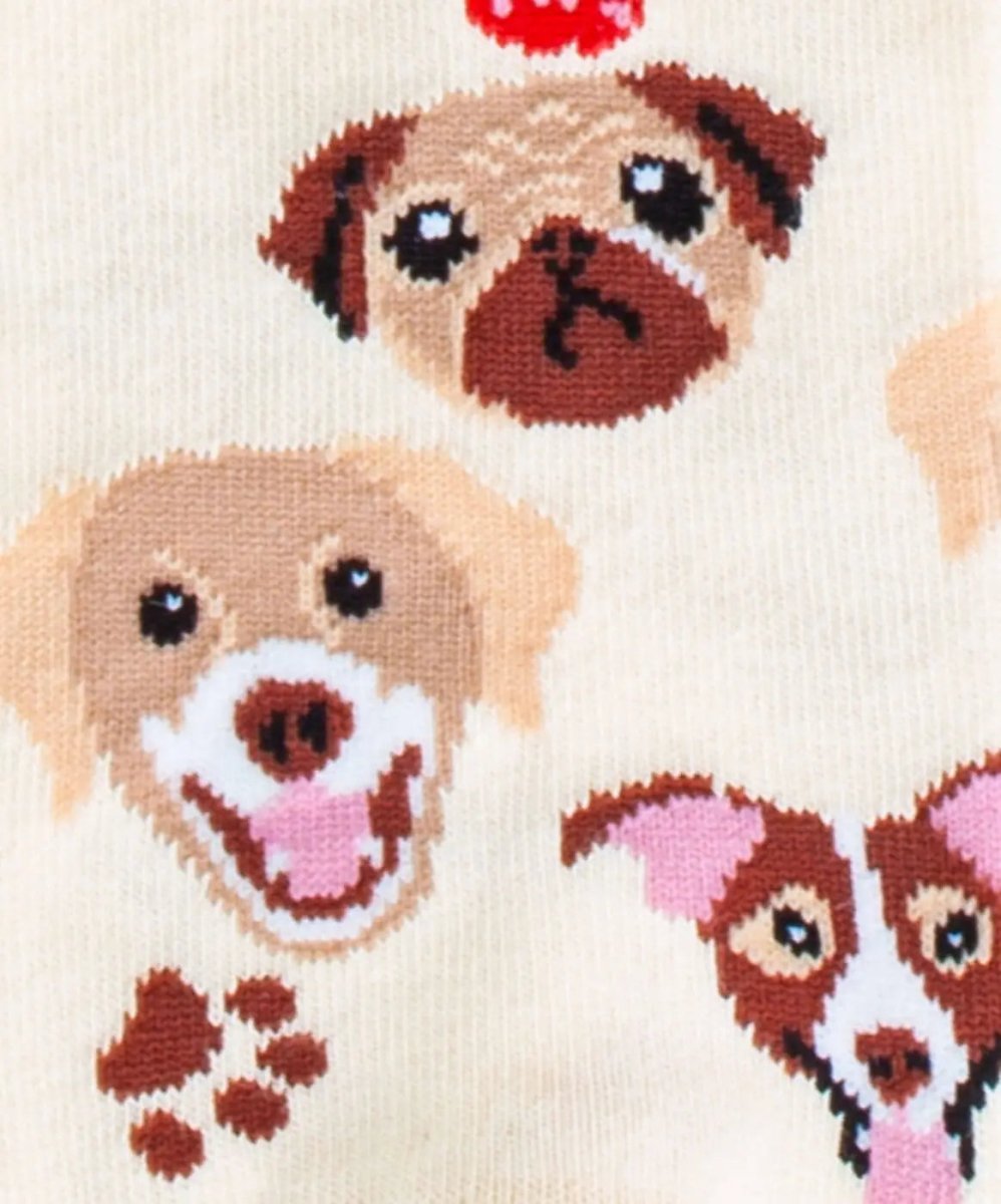 Sneakersocken Short Dogs Life von DillySocks