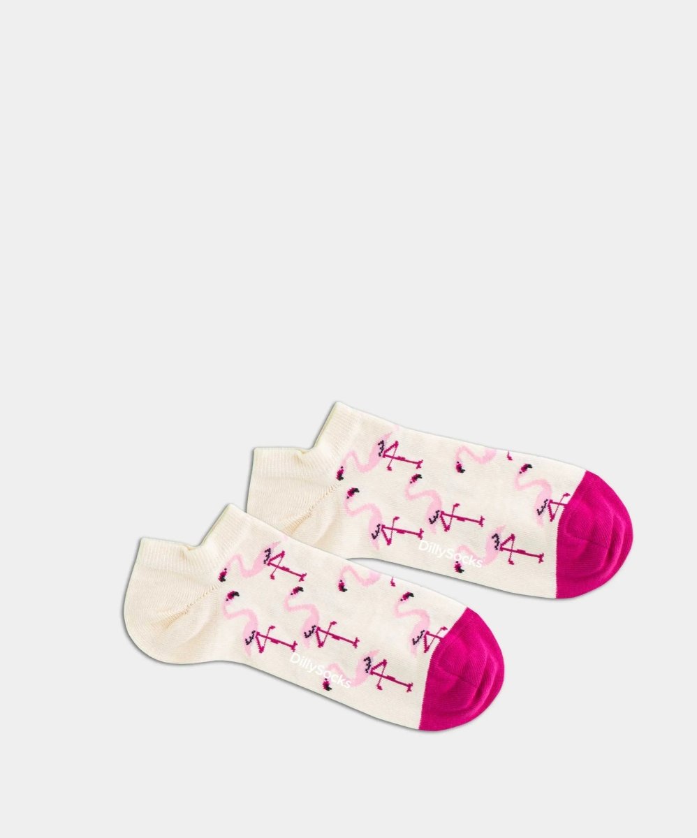 Sneakersocken Short Flamingo Sand von DillySocks