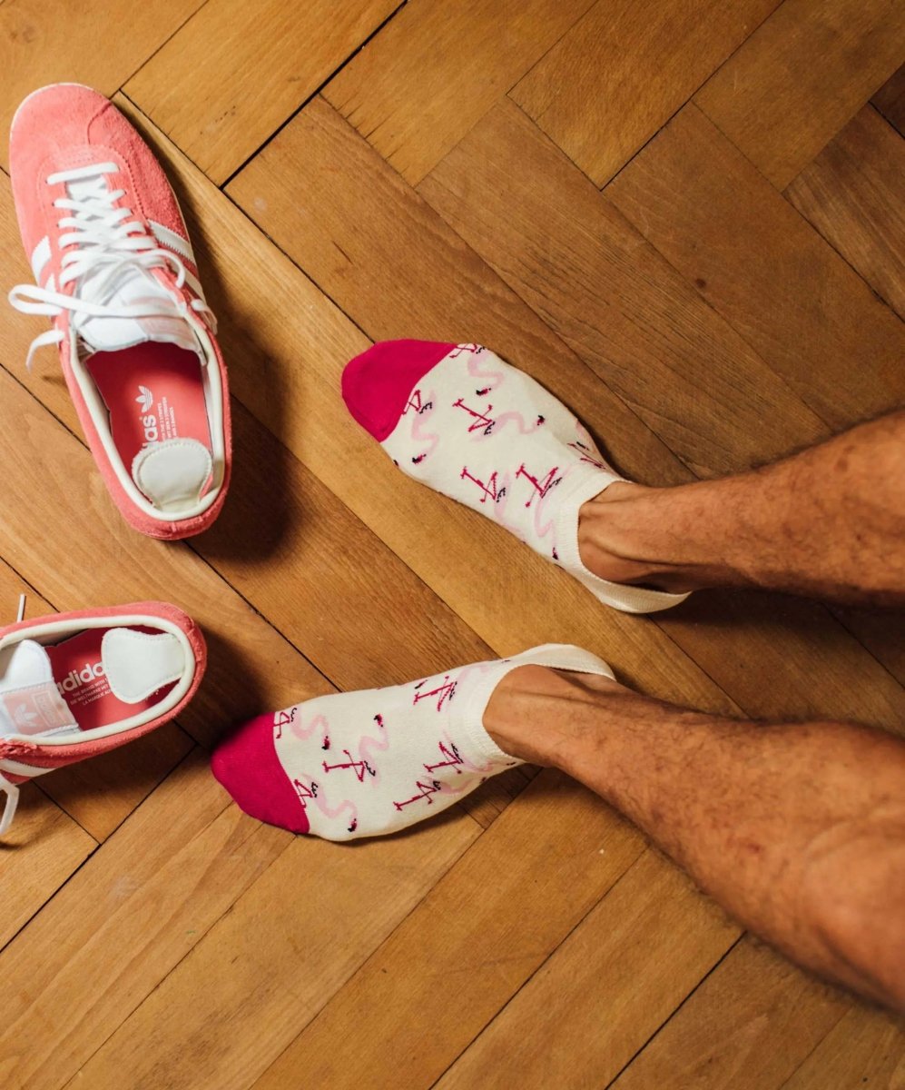 Sneakersocken Short Flamingo Sand von DillySocks