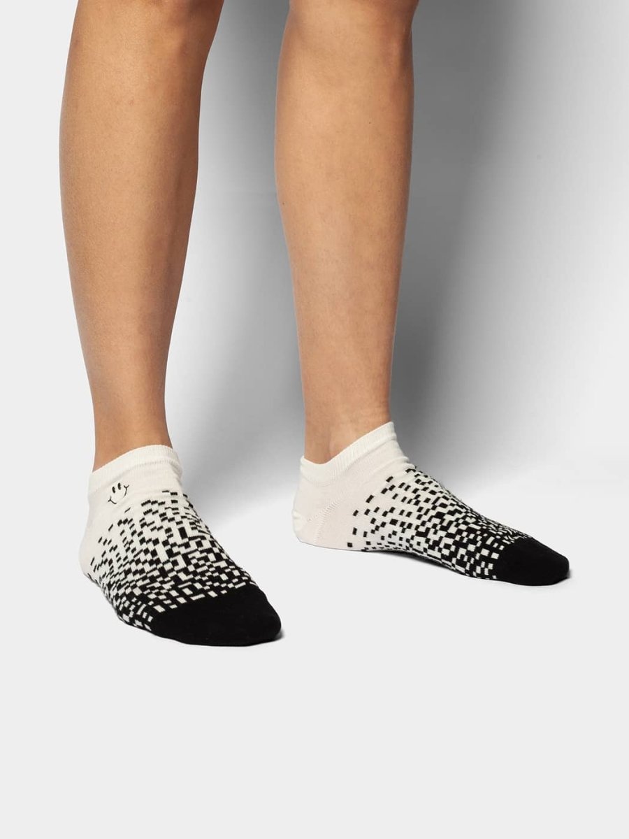 Sneakersocken Short Granular Laughter von DillySocks