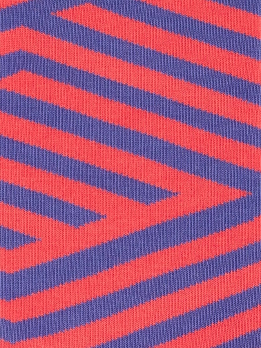 Sneakersocken Short Serrated Stripes von DillySocks
