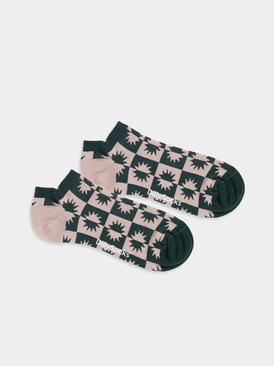 Sneakersocken Short Two - Sided Sun von DillySocks