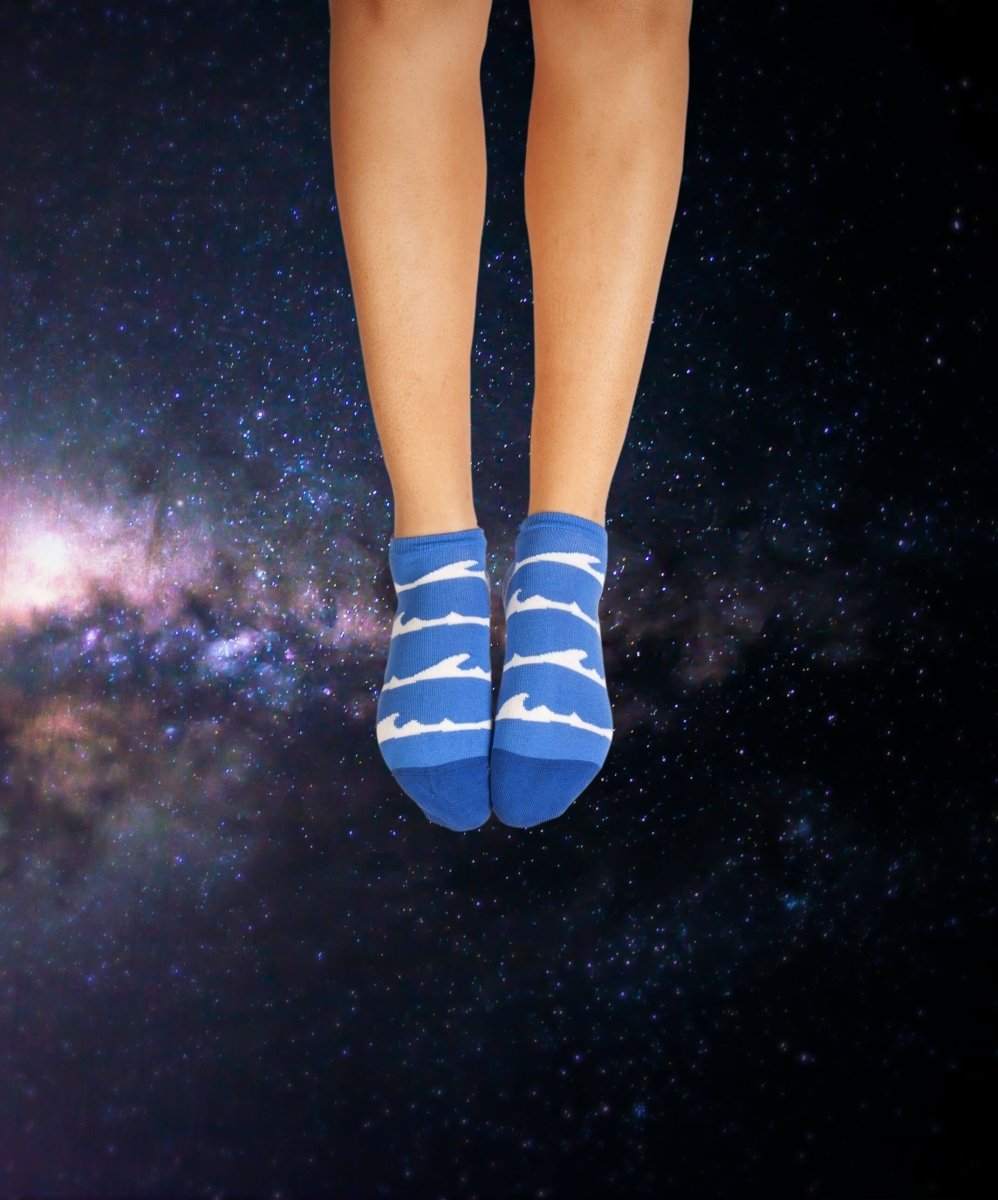 Sneakersocken Short Wild Waves von DillySocks