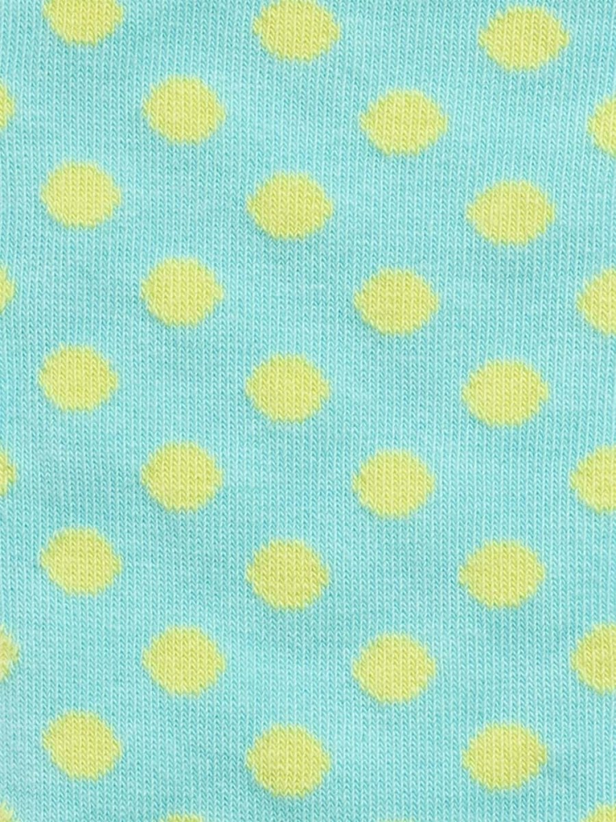 Sneakersocken Short Yellow Dots von DillySocks