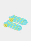 Sneakersocken Short Yellow Dots von DillySocks