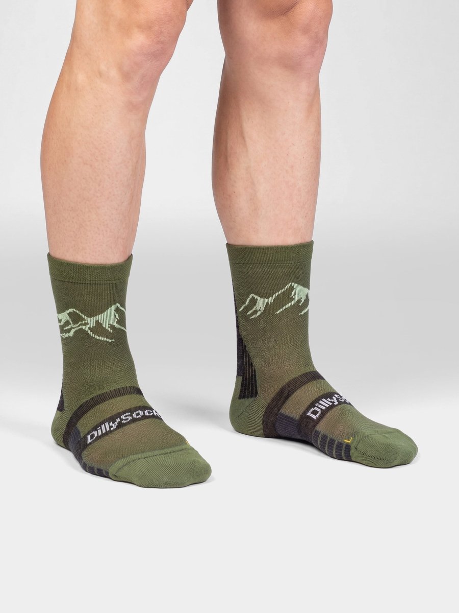 Socken Active Merino Greens von DillySocks